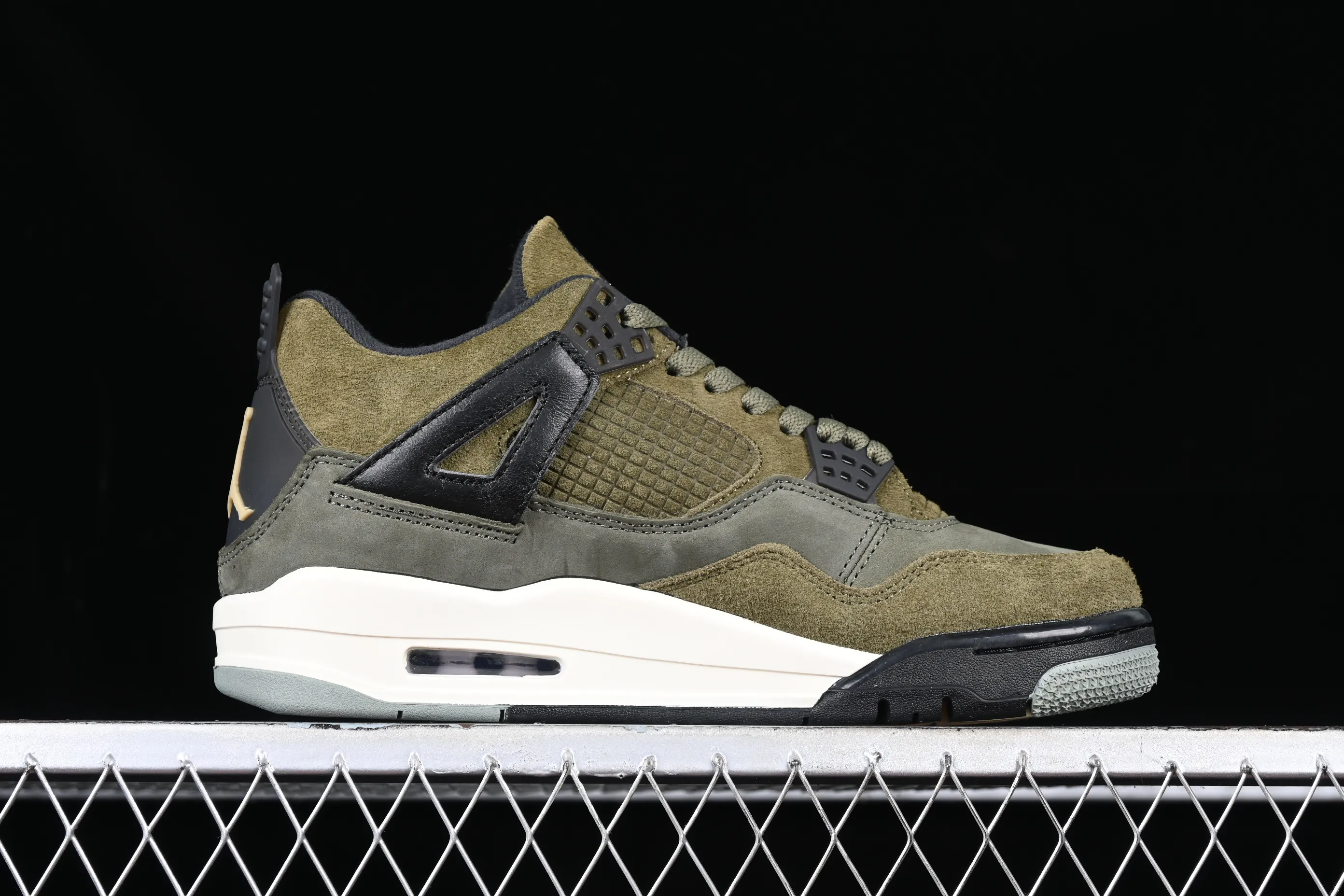All categories Air Jordan Jordan series basketball shoes Air Jordan 4 Air Jordan 4 SE Craft "Medium Olive" AJ4 Joe 4 olive green FB9927-200